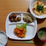 ［今日の夜ご飯］エビチリ＆麻婆豆腐